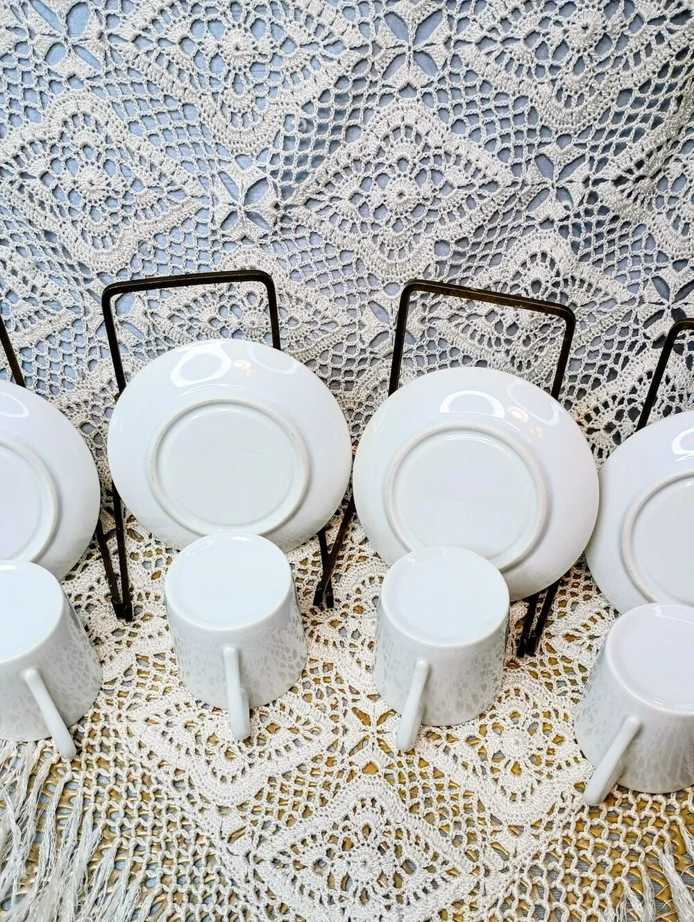 Demitasse Cup and Saucer Sets (4)